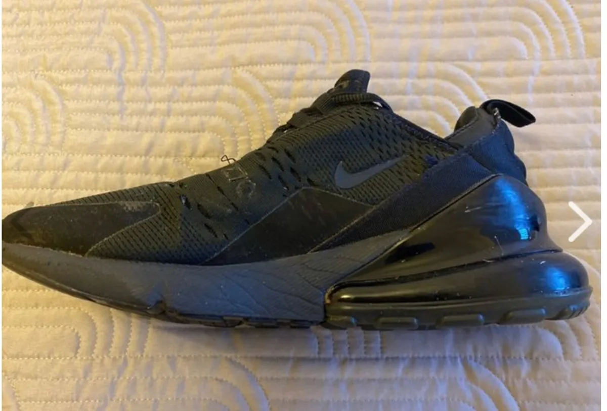 Nike 270 Black trainers Size 6.5 - Image 4