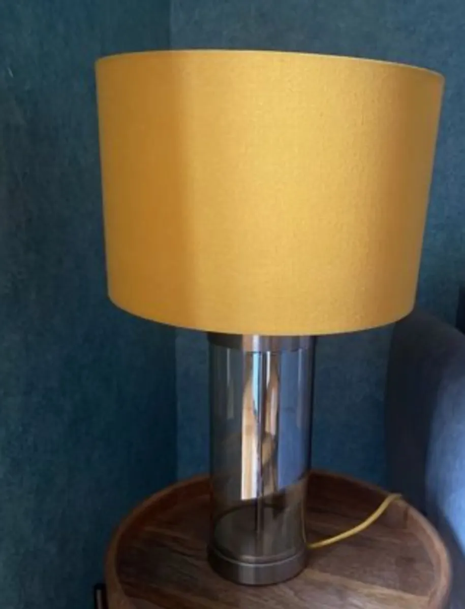 Lamp - Satin Nickel/Ochre- Woodies - Image 2
