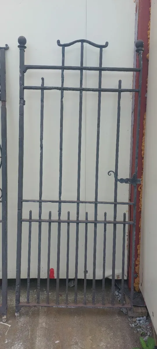 Antique Wrought Iron Gates - Image 3