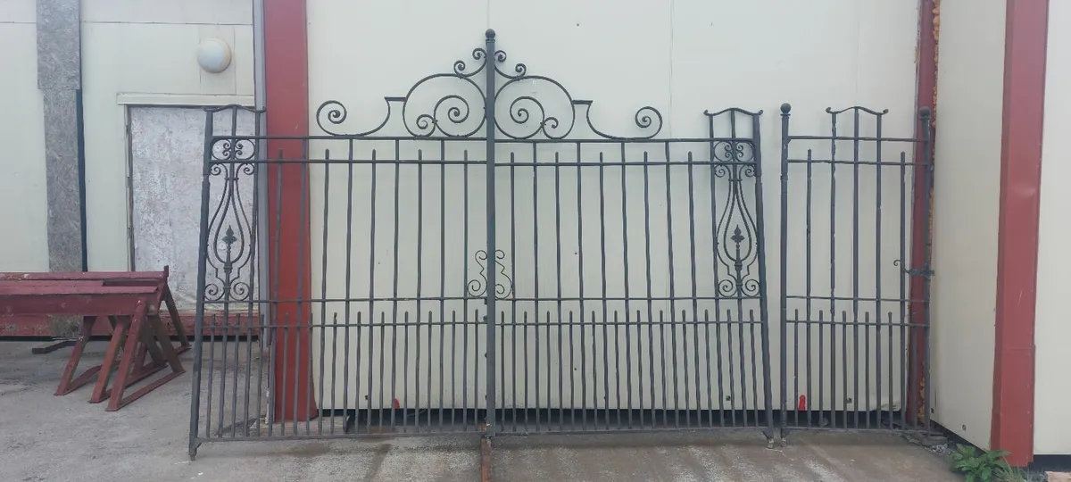 Antique Wrought Iron Gates - Image 1