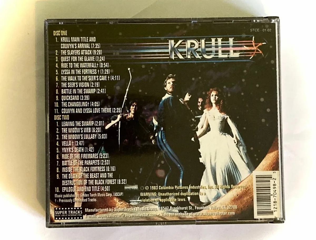 Krull Original Motion Picture Soundtrack 2CD - Image 3