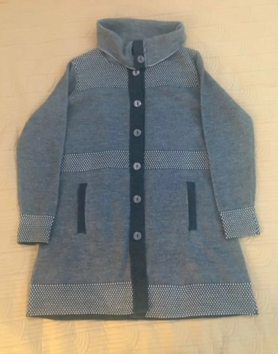 Per Una Grey Cardigan Size L - Image 3