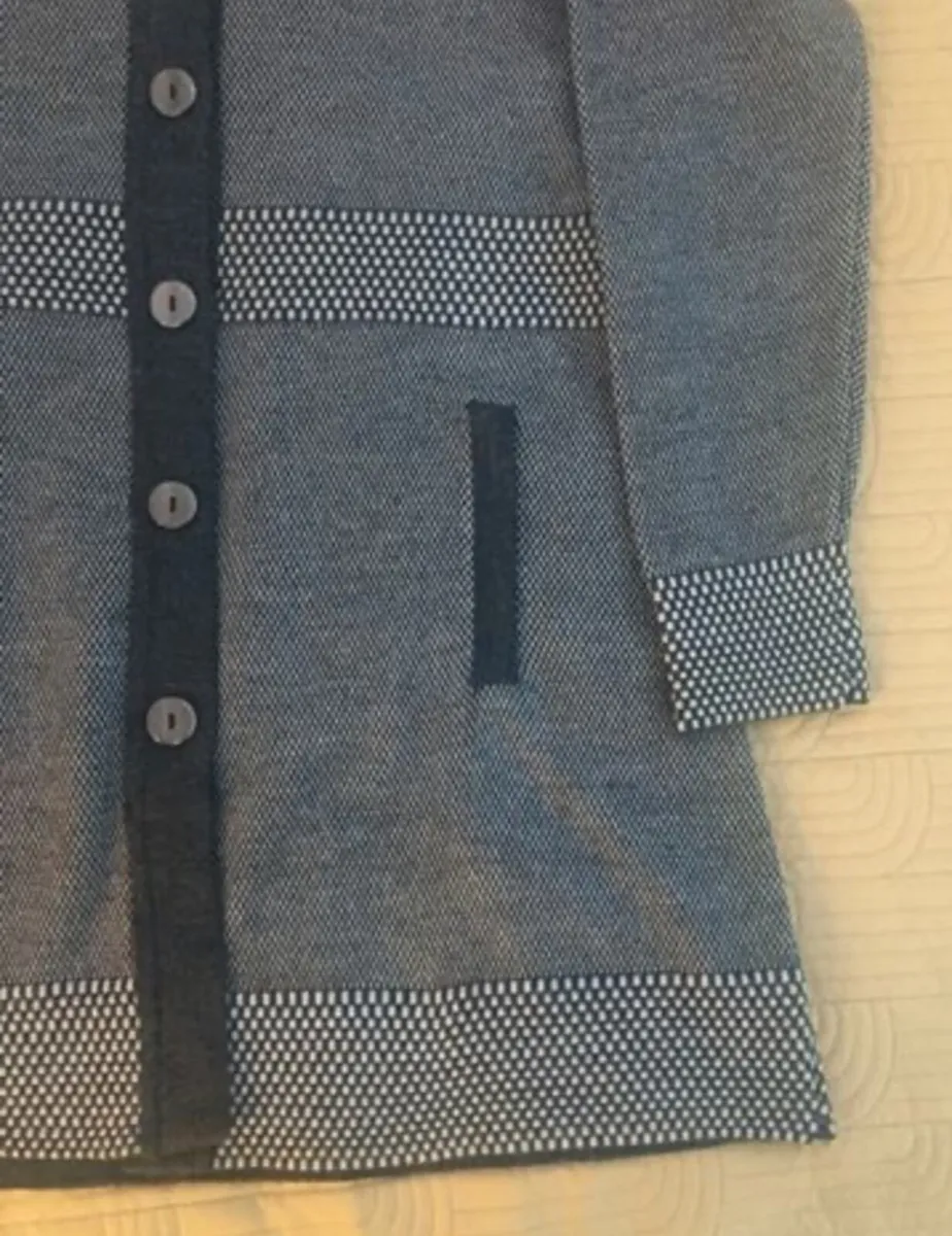 Per Una Grey Cardigan Size L - Image 4