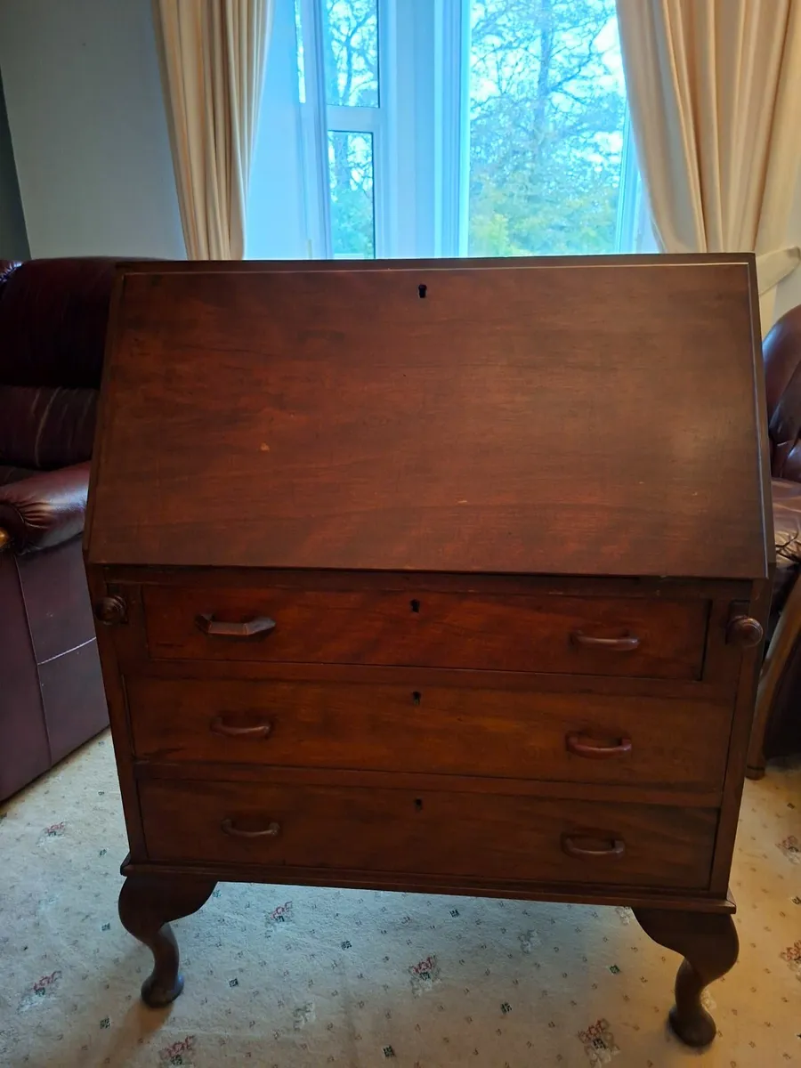 Antique Writting Desk - Image 4