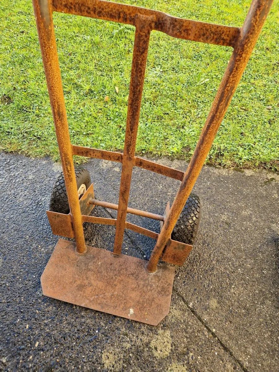 Strong Steel Hand Kart Trolley - Image 4