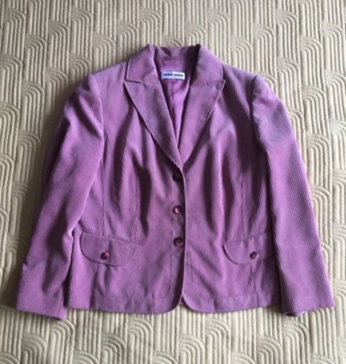 Gerry Weber Cord Blazer Jacket Size 16 - Image 2
