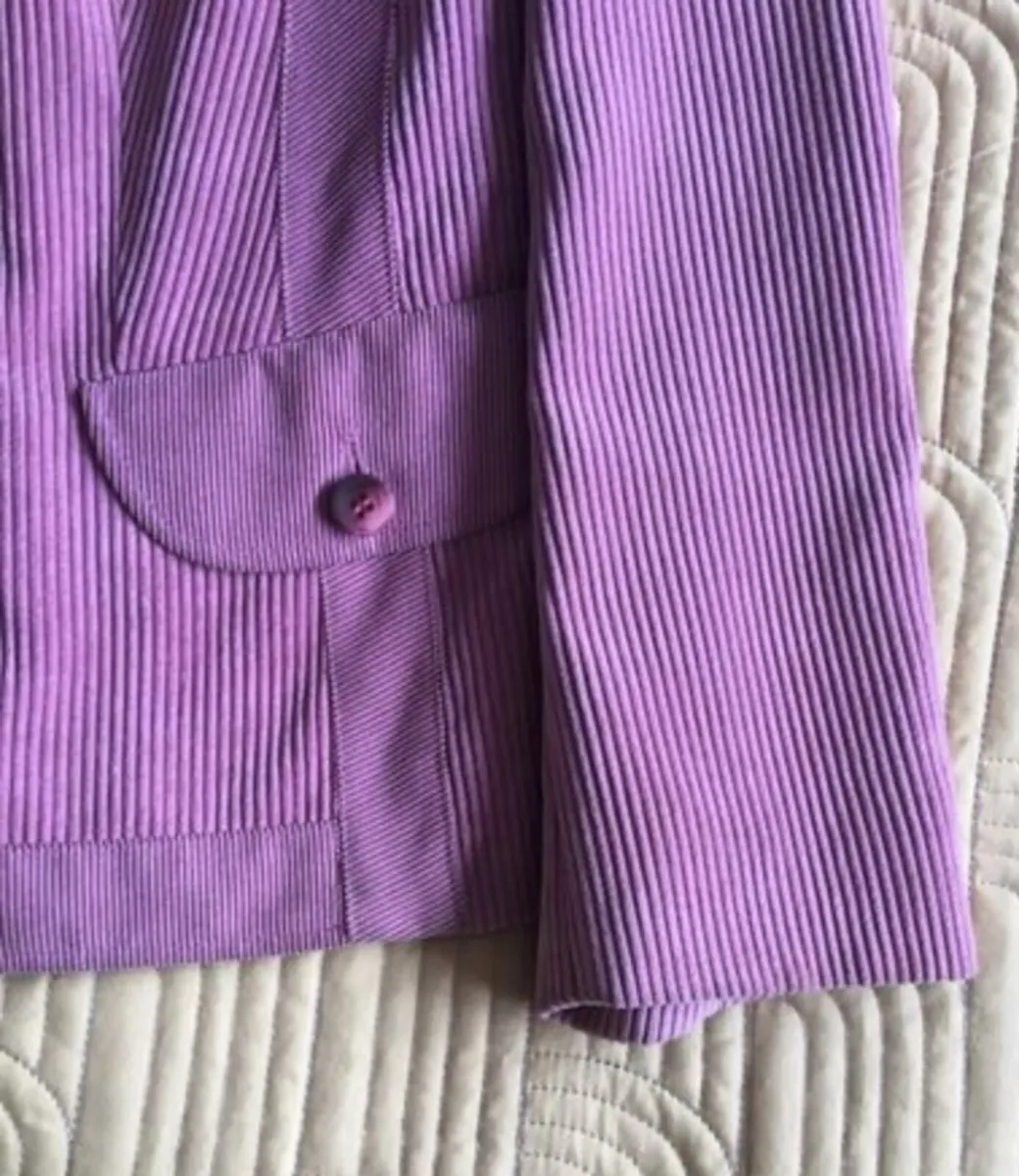 Gerry Weber Cord Blazer Jacket Size 16 - Image 3