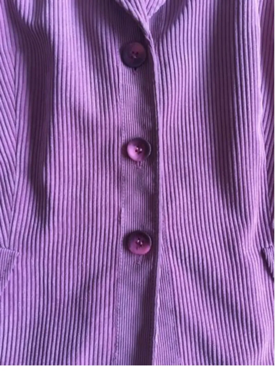 Gerry Weber Cord Blazer Jacket Size 16 - Image 4