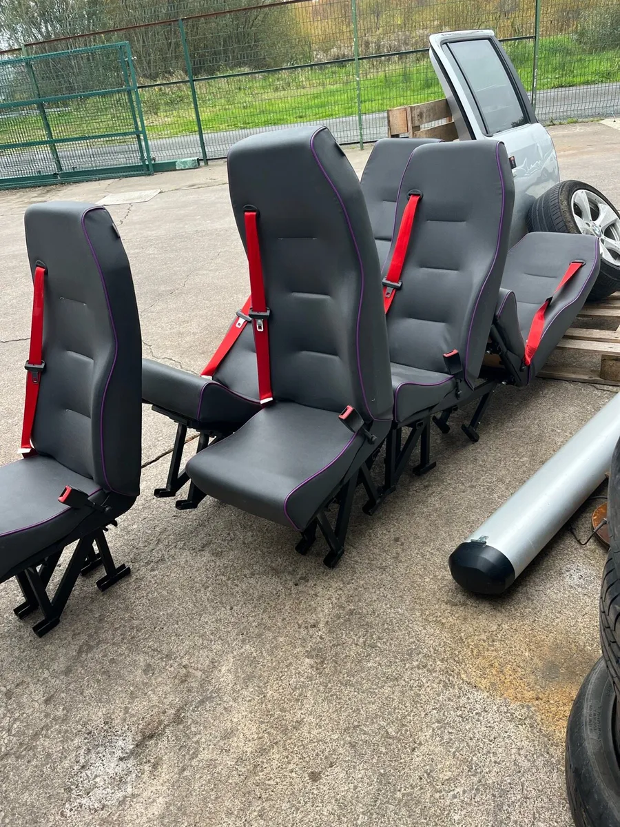 BUS SEATS  x6 - Image 3