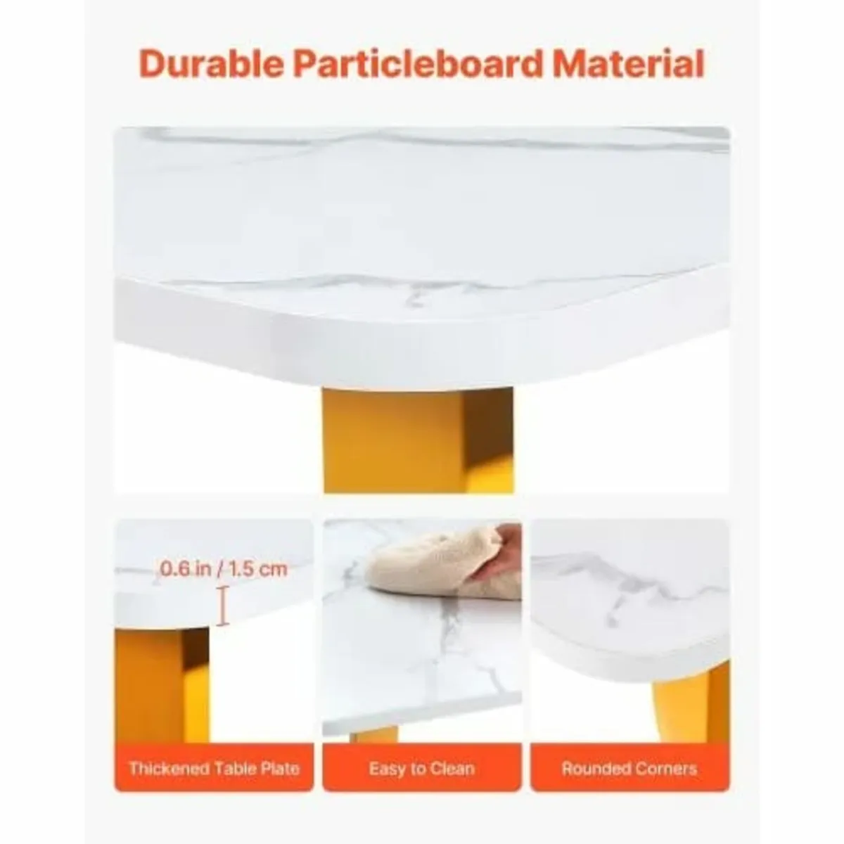 Executive Desk, 160 cm W x 80 cm D Large Office De - Image 4