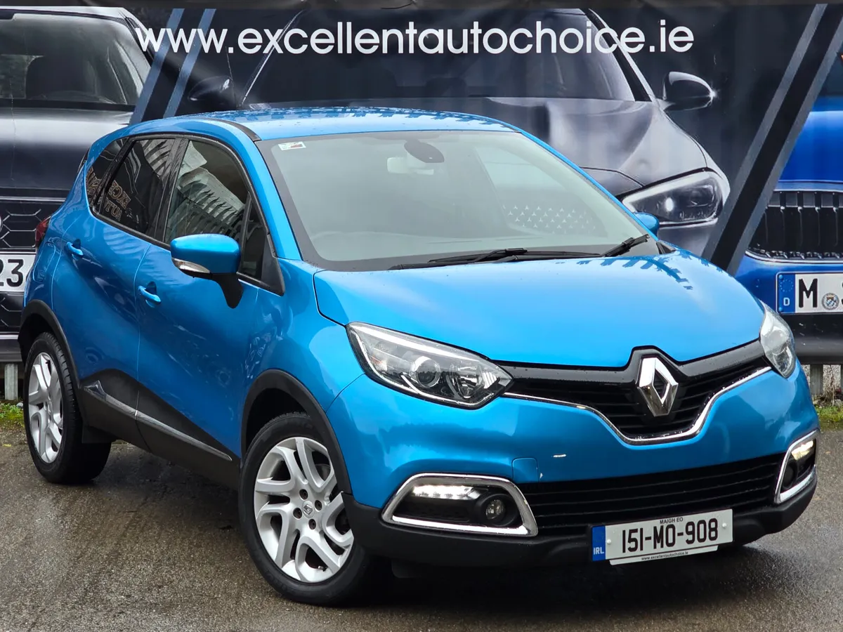 Renault Captur 2015 1.5D BLUE METALLIC IMMACULATE - Image 1