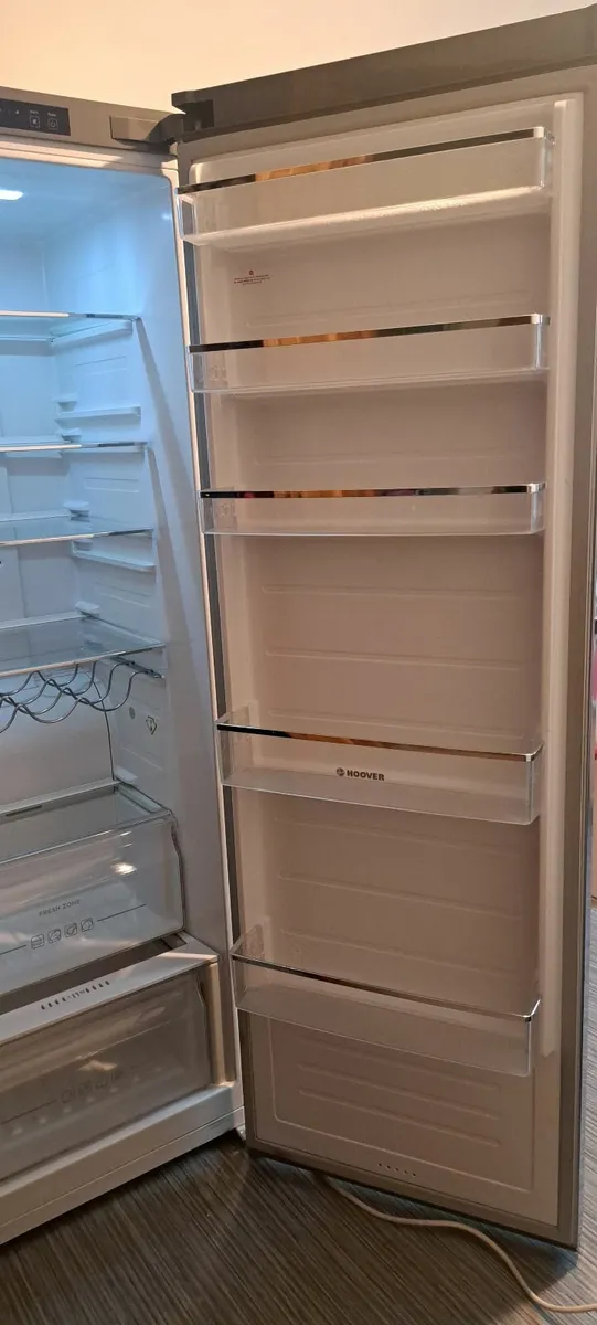 Hoover Grey freestanding grey Fridge - Image 3
