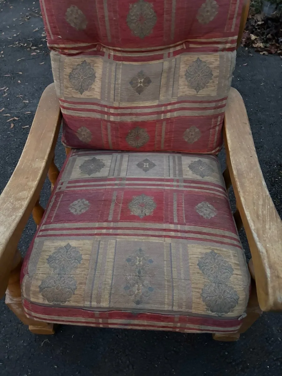 Couch and 2 armchairs - Image 3