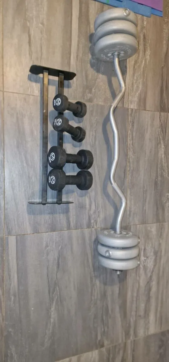 Barbells and Digital resistance stepper - Image 4