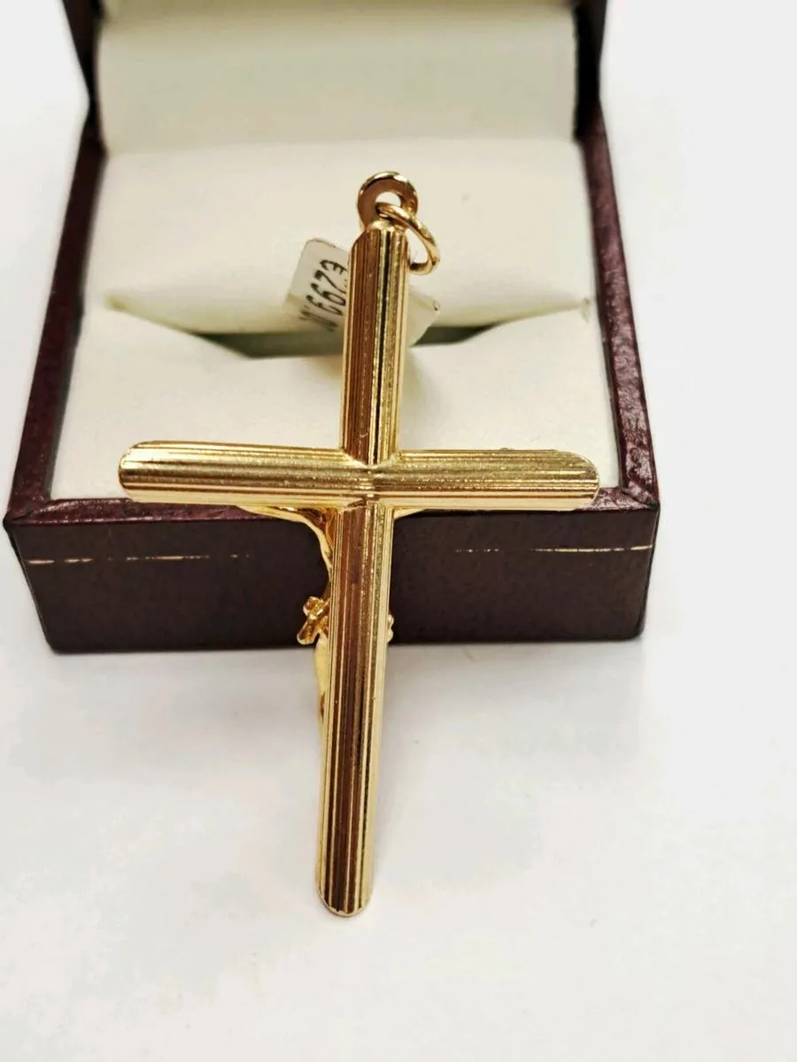 9K Gold Cross 9CT - Image 3