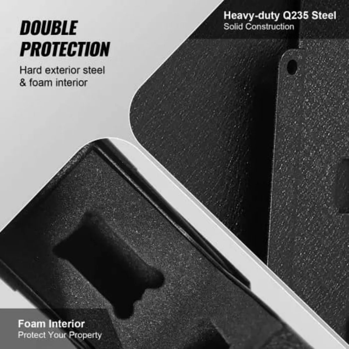 Mounted Gun Safe for Pistols Biometric Gun Safe 3 - Image 2