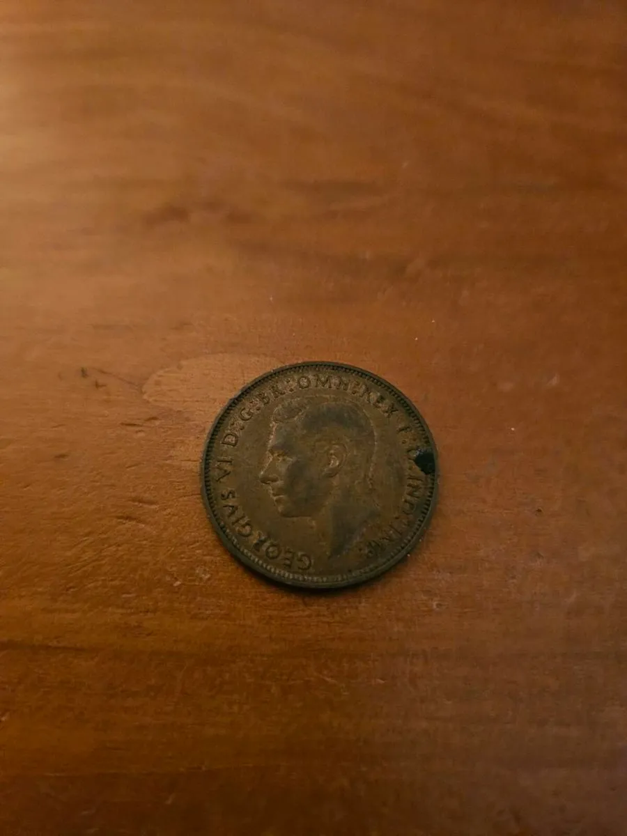 Vintage 1948 English Penny - Image 2