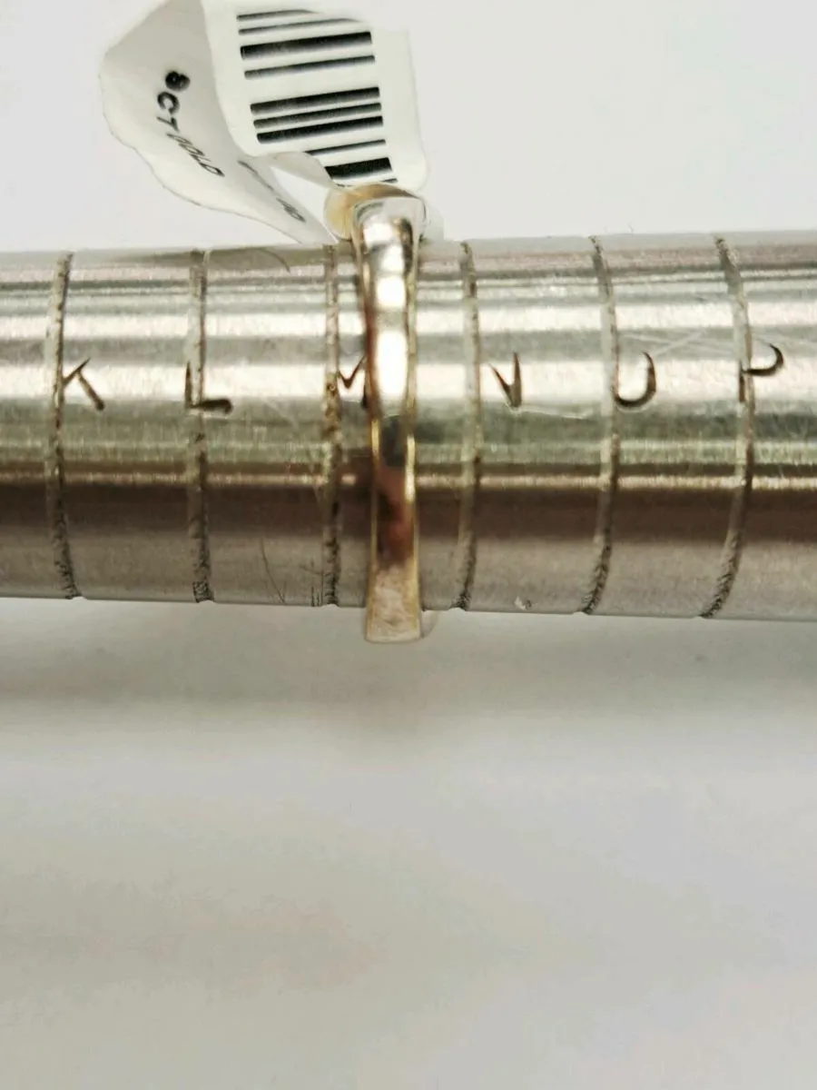 9K White & Yellow Gold Ring 9CT - Image 3