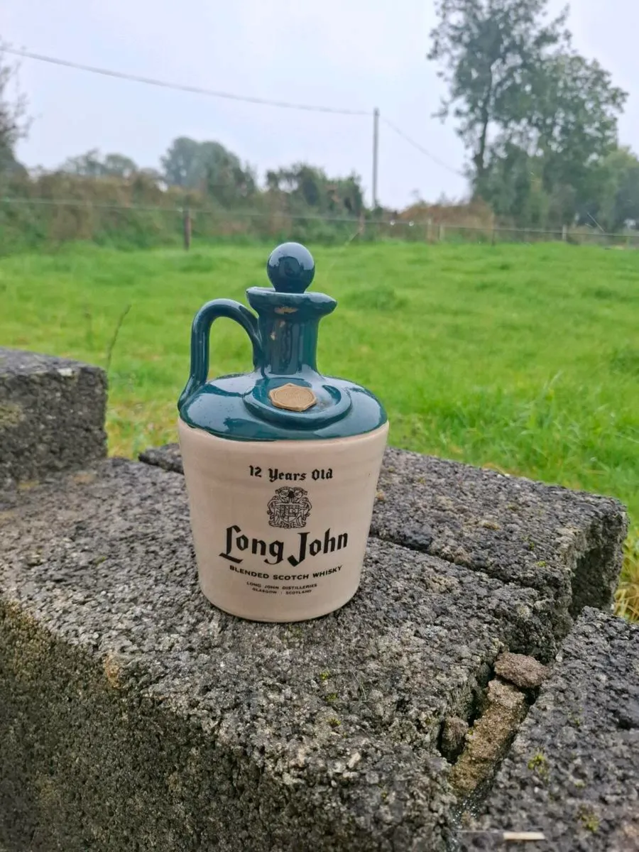 Long john whiskey bottle - Image 1