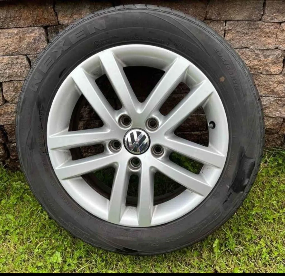16'  VW CADDY/GOLF ALLOYS, GOOD TYRES