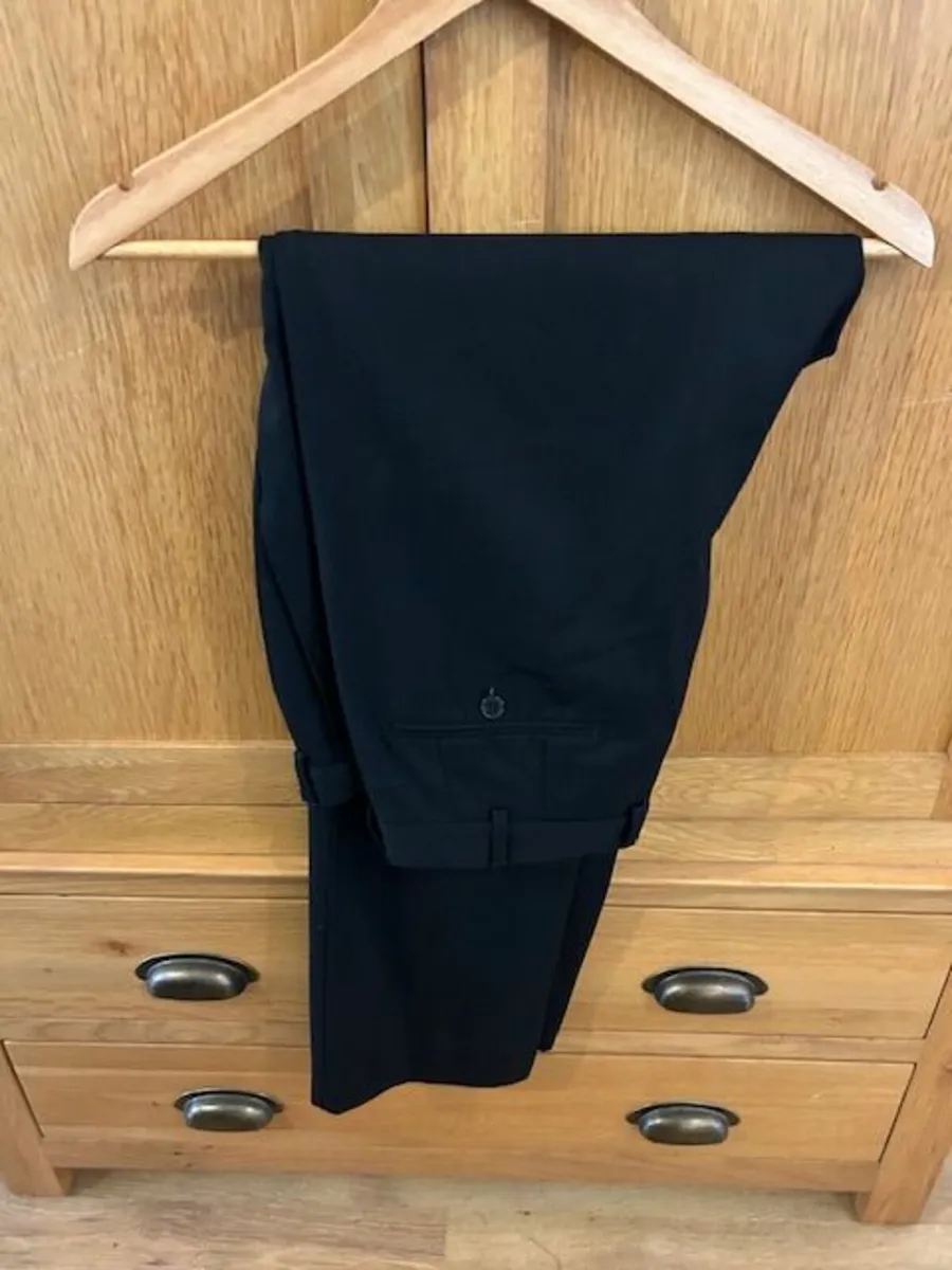 Zegna Black Wedding Suit - Image 1