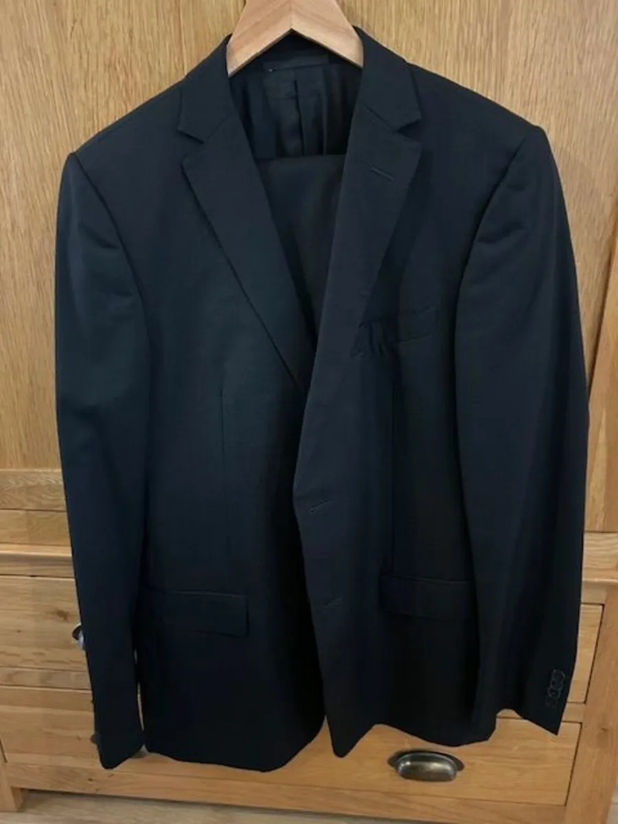 Zegna Black Wedding Suit - Image 3