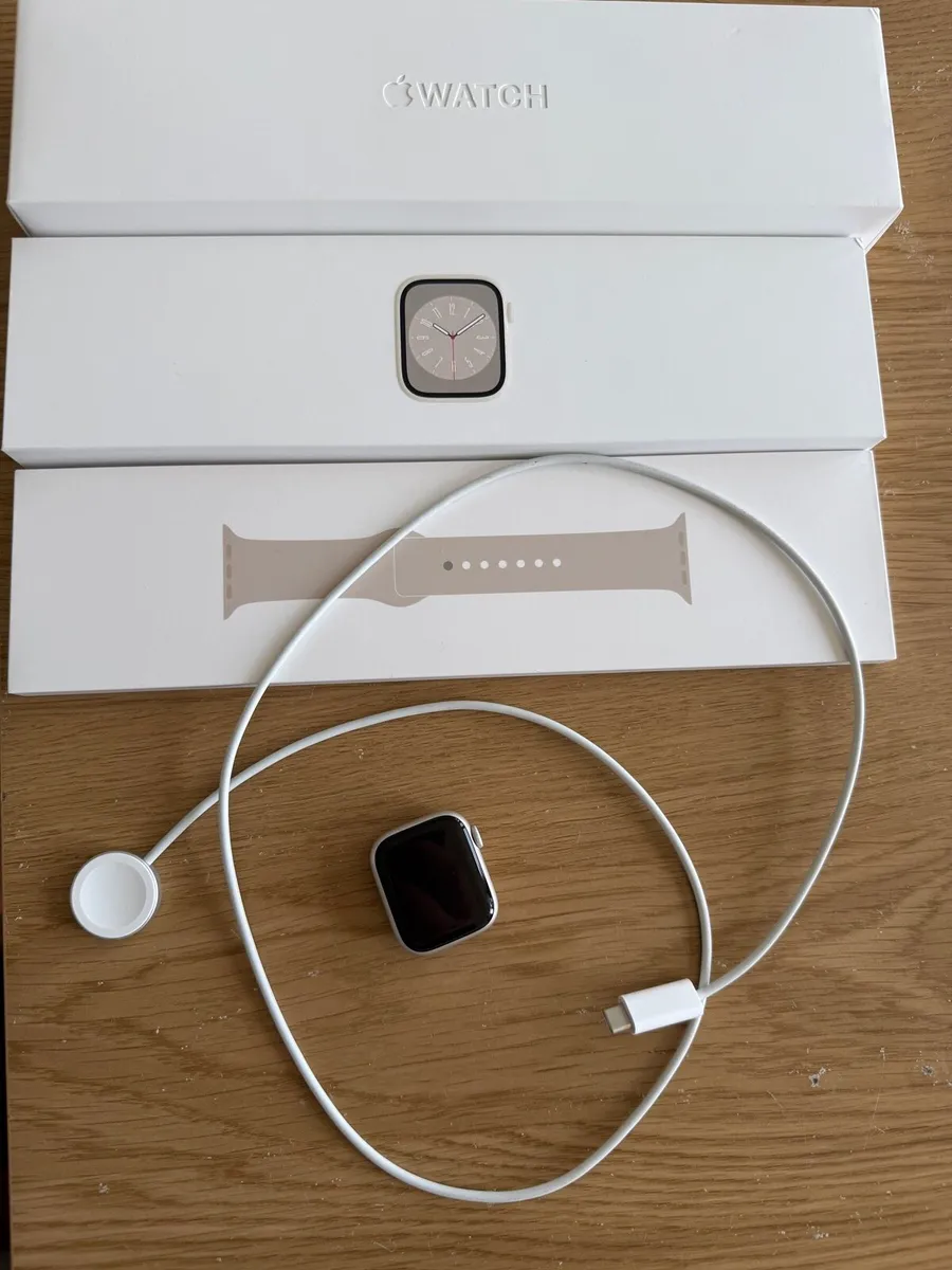 Apple Watch Series 8 41MM Starlight - Image 1