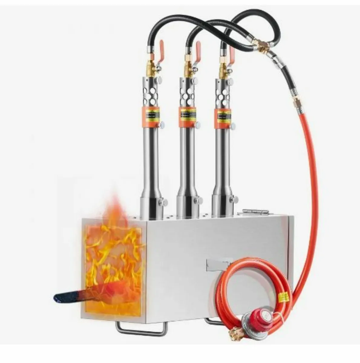 Portable Propane Forge, 3 Burner Farrier Forge - Image 4