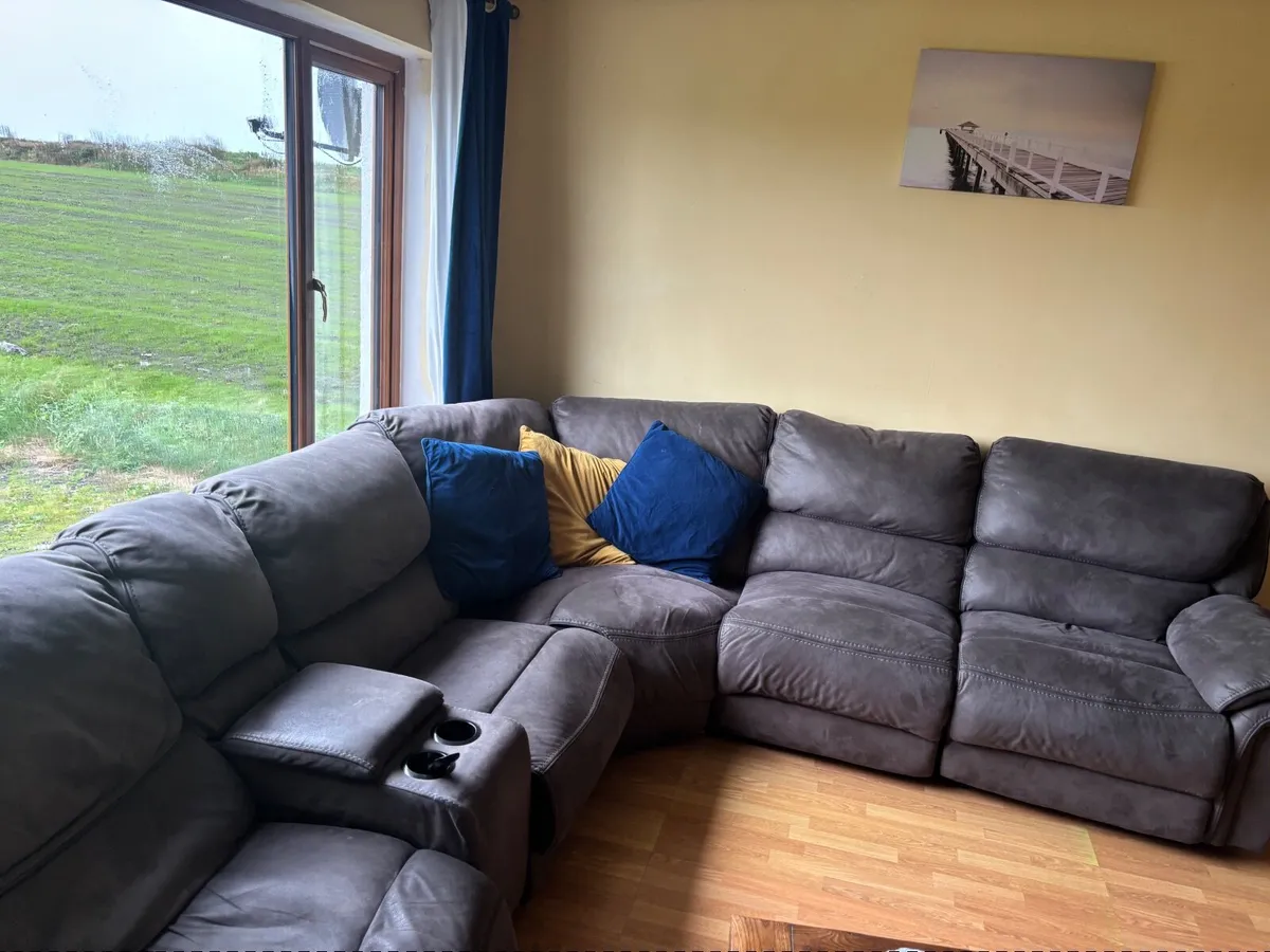Corner sofa , one arm chair and coffee table - Image 2