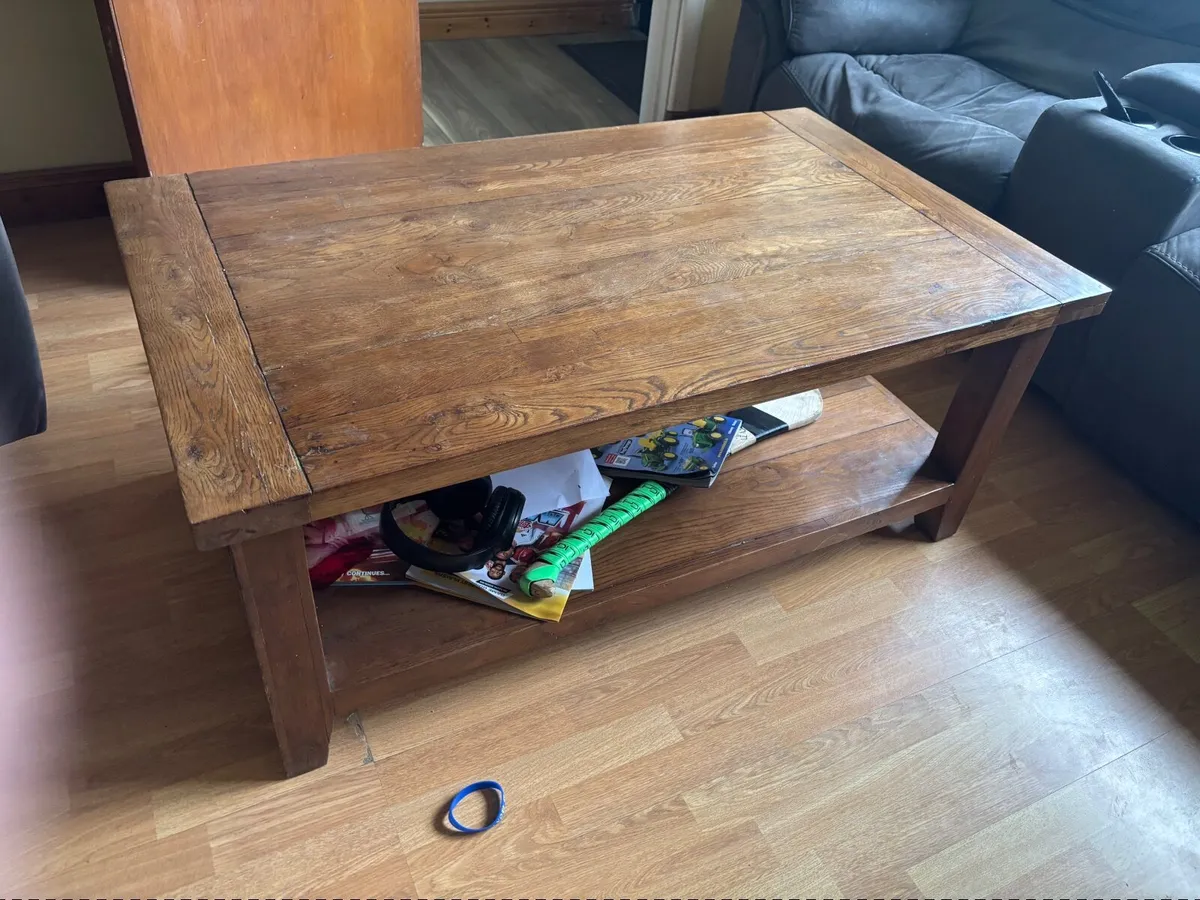 Corner sofa , one arm chair and coffee table - Image 4