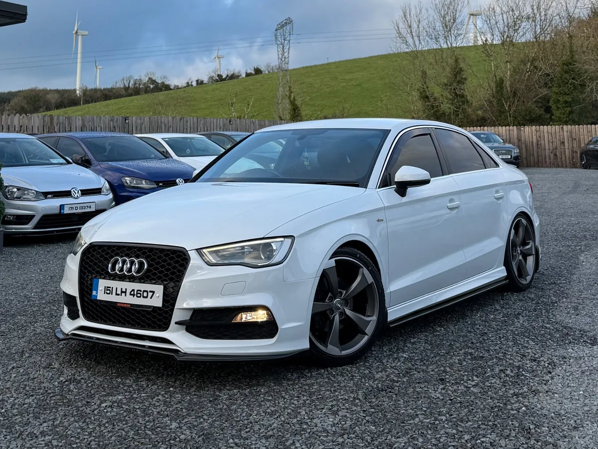 AUDI A3 S-LINE PEARL WHITE AUTO - Image 1