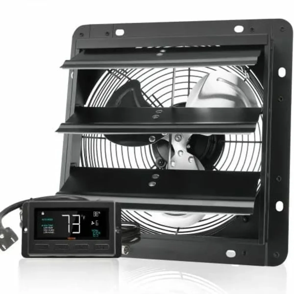 Exhaust Fan, 254mm with Temperature Humidity Contr - Image 1