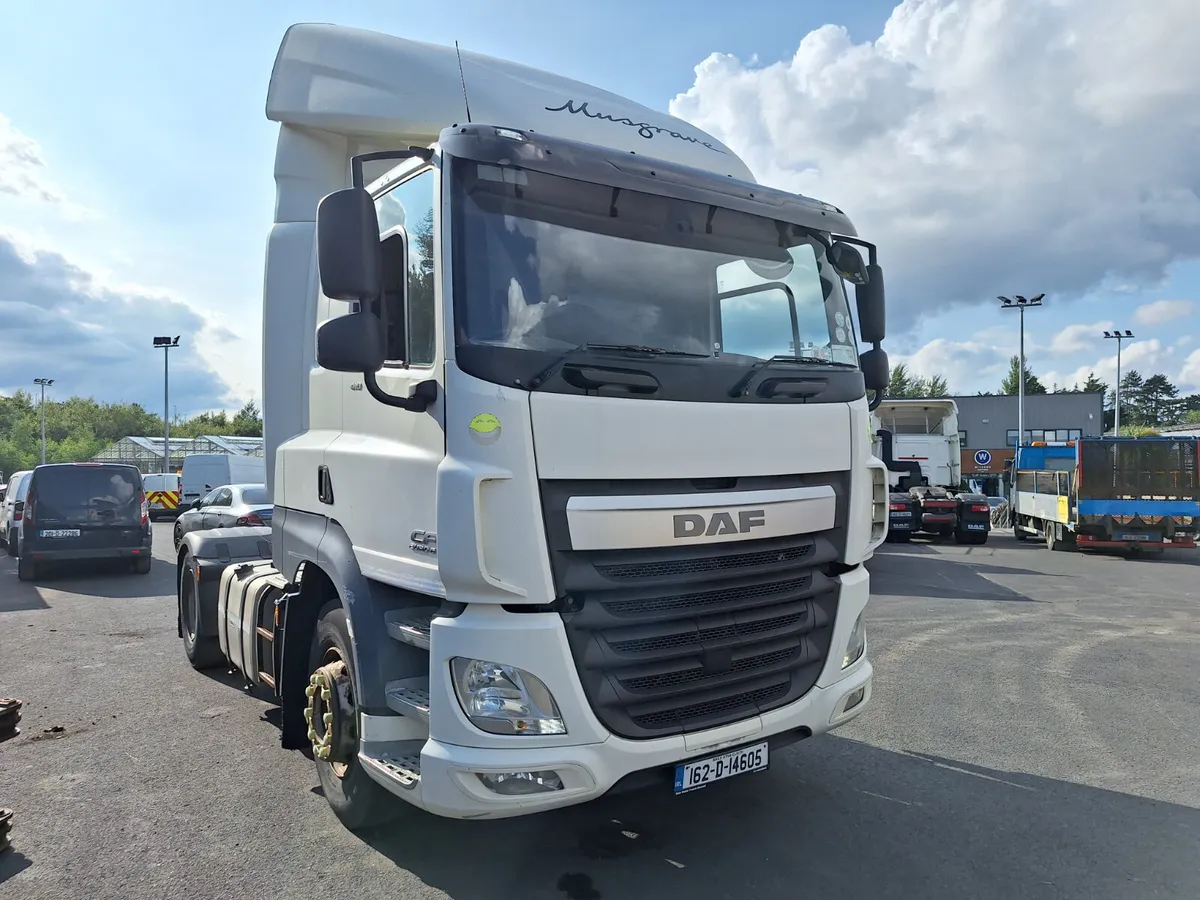 2016 DAF Cf410ft Auto 2DR Tractor Unit For Auction - Image 2