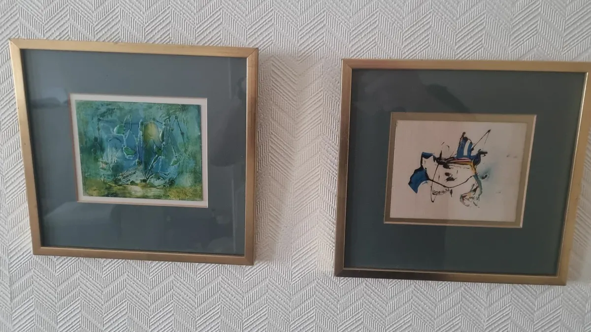 Vintage Ceramic Framed Prints