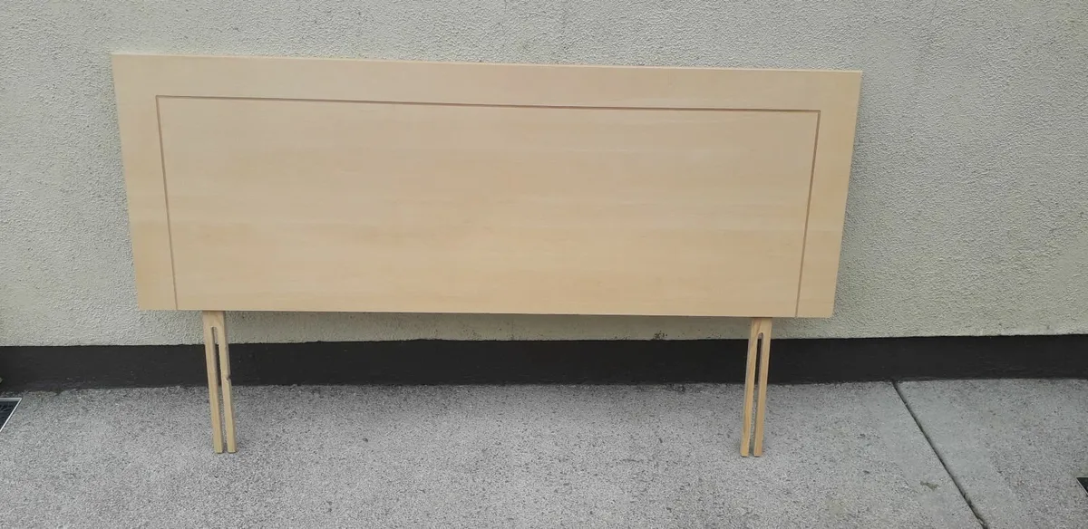 4 Beech headboards - Image 2