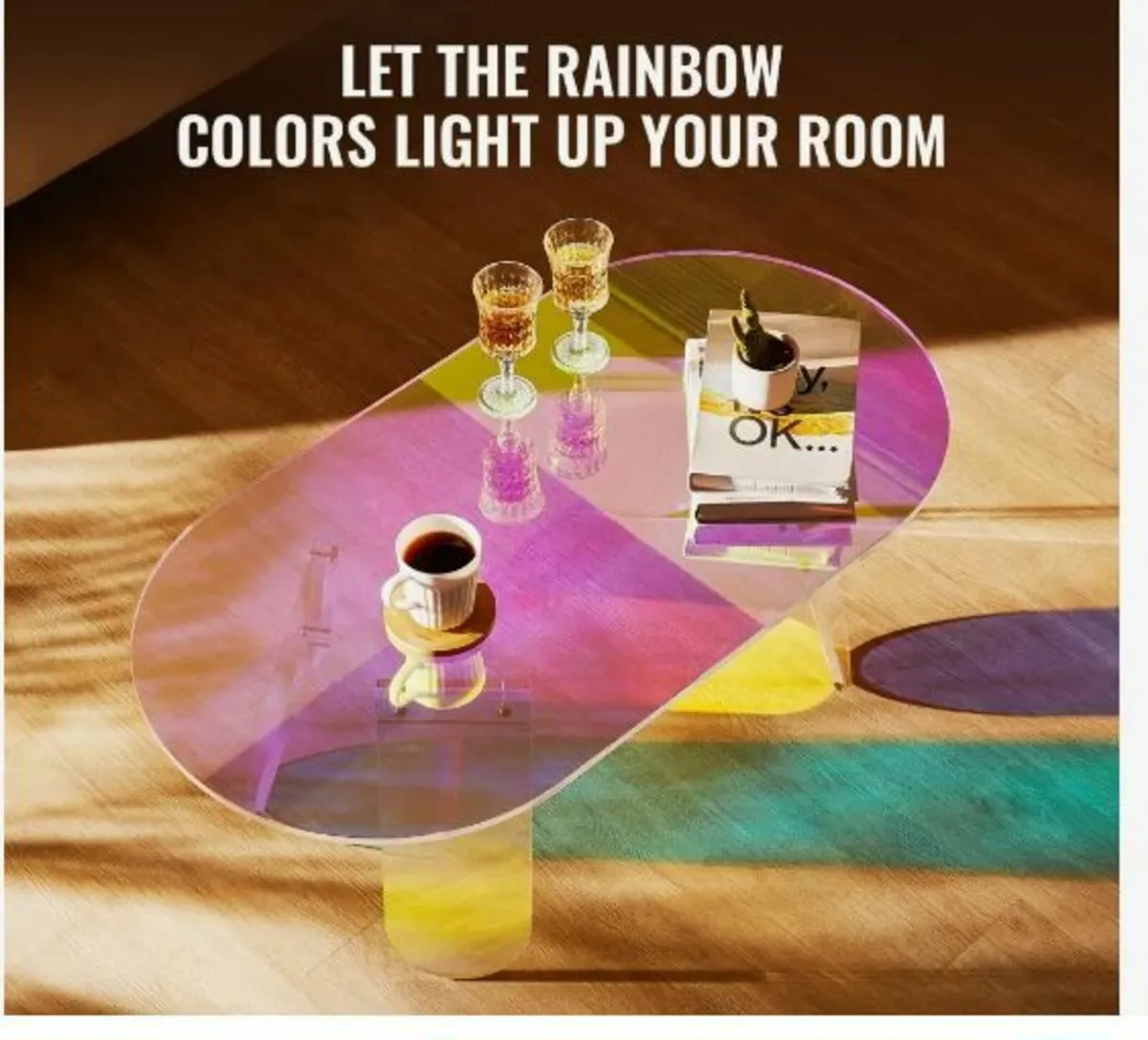 Acrylic Coffee Table - Image 3