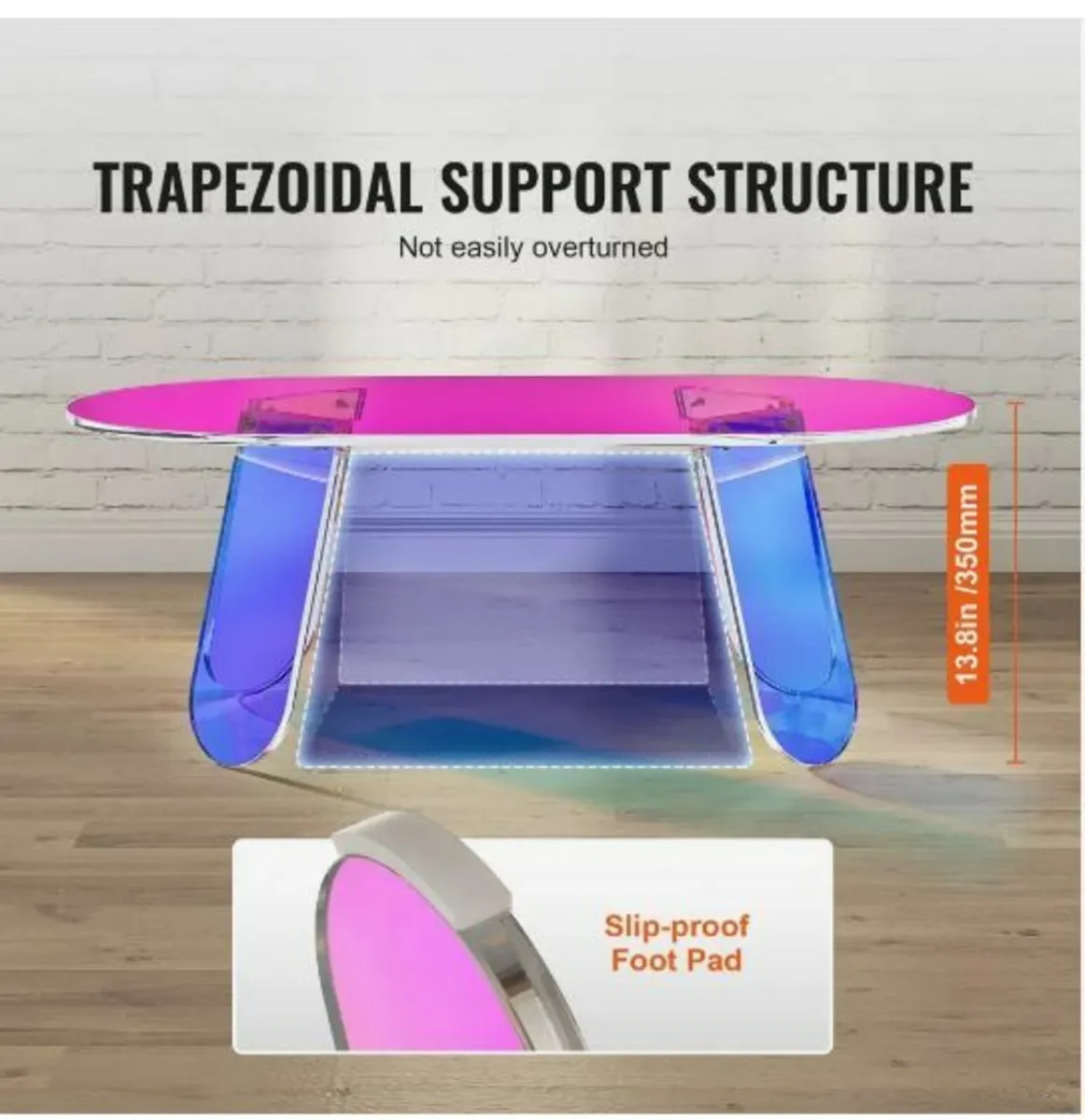 Acrylic Coffee Table - Image 4