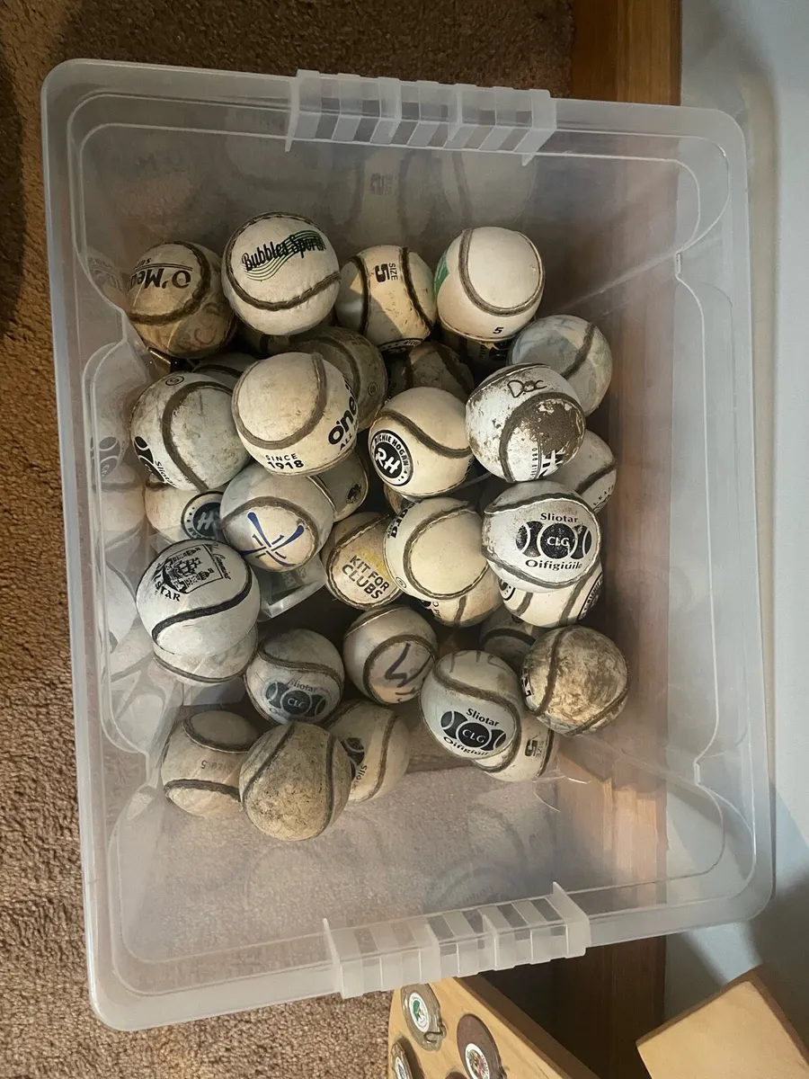 Selection of official Sliotars - Image 1