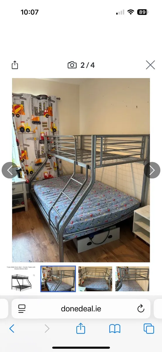Triple Bunk bed - Image 1