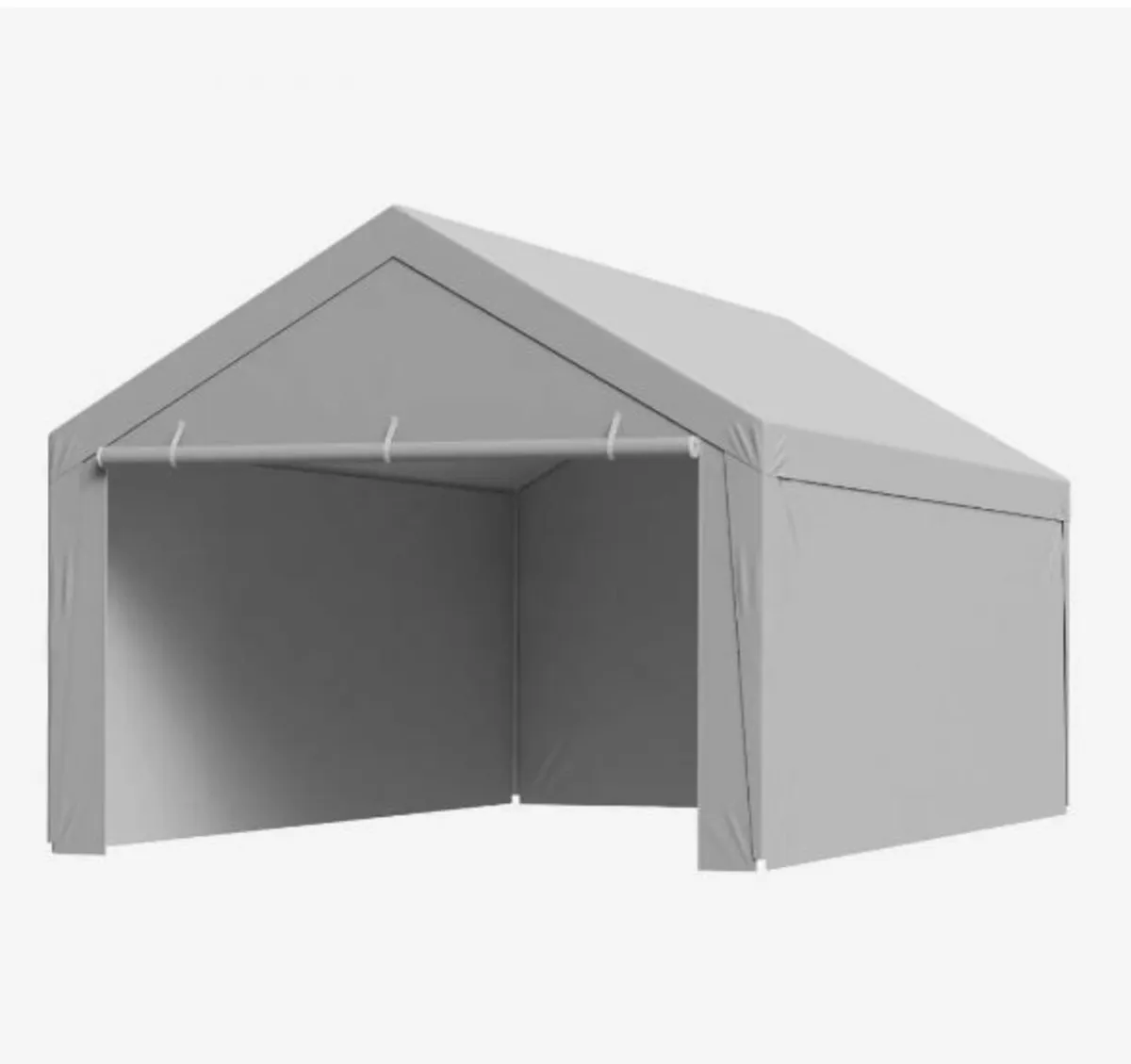 Carport Replacement Canopy, 6 x 4 m Potable - Image 4