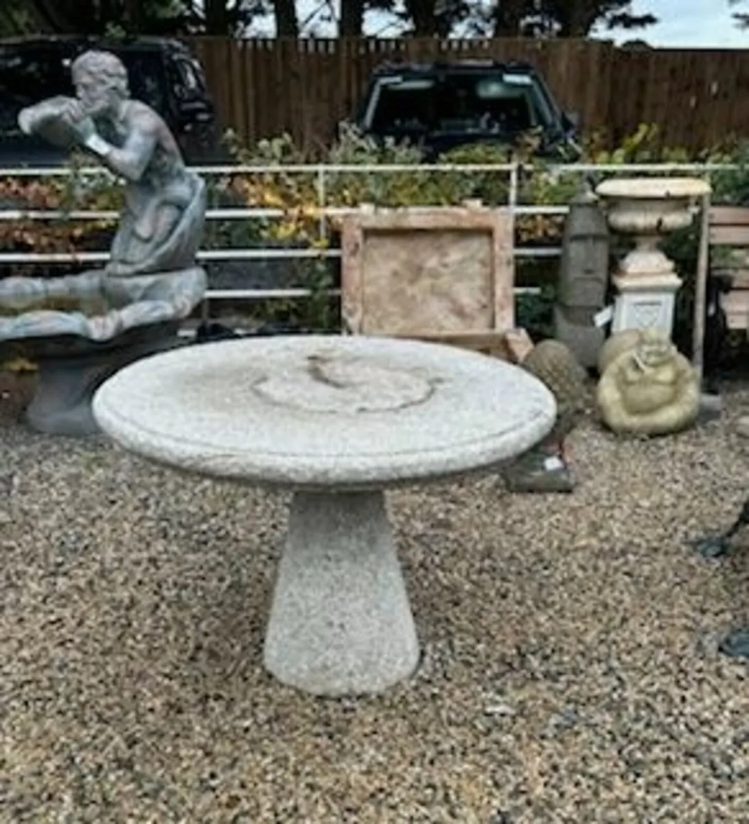 Original Irish Granite Table - Image 1