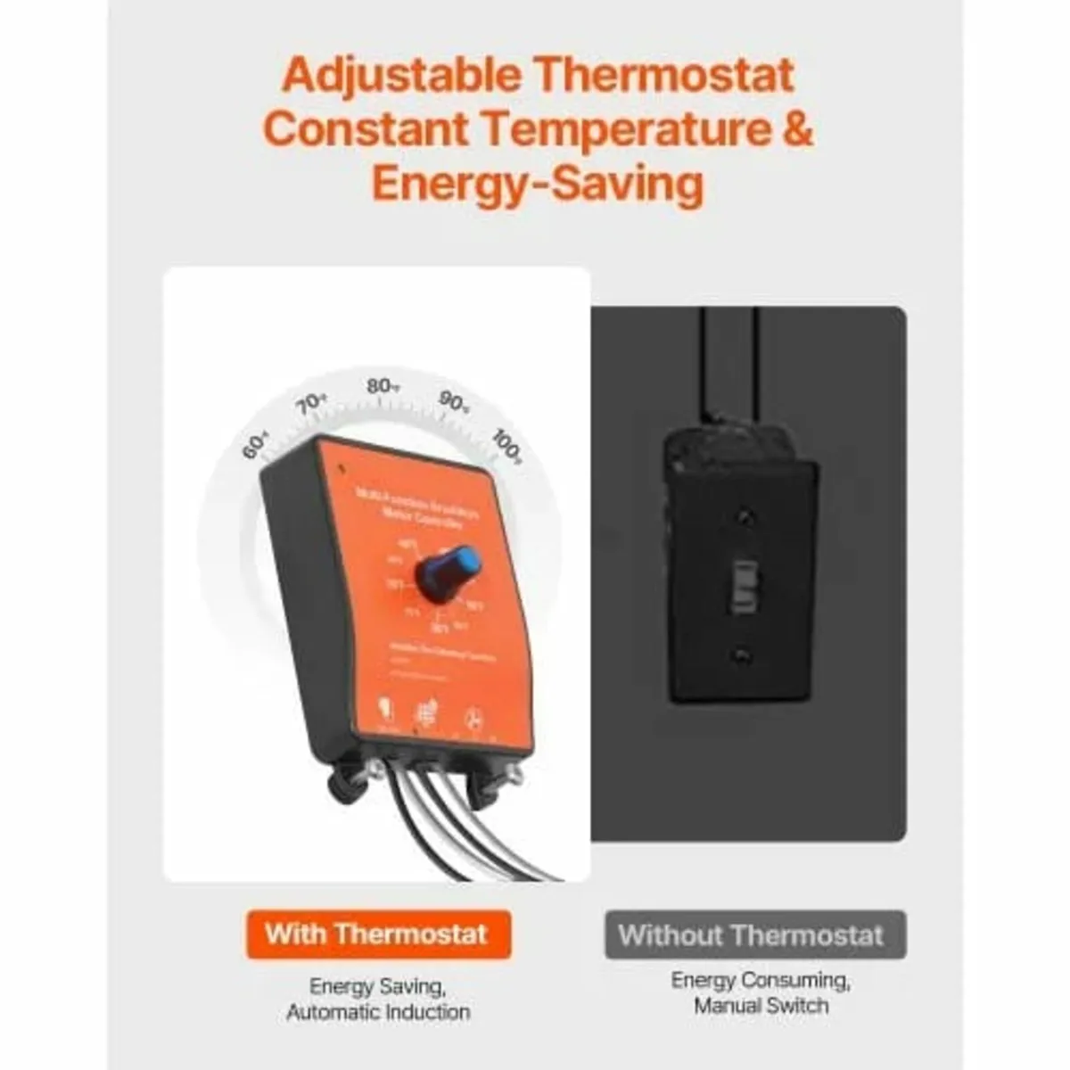 Gable Mount Fan, 14 Inch Solar Power Attic Exhaust - Image 3