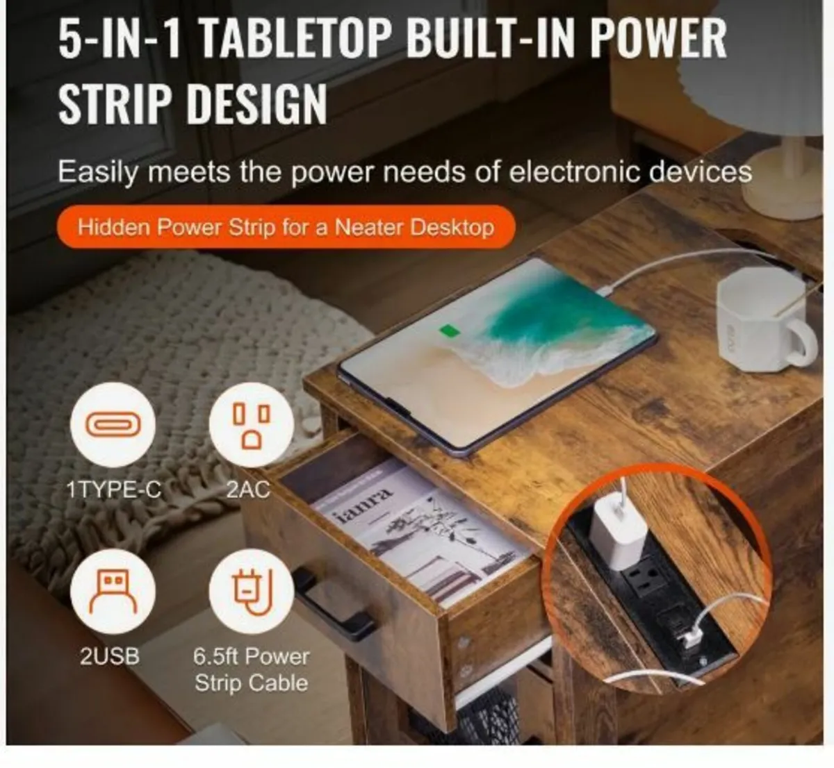 Storage Cabinet and 1 Drawer - Image 2