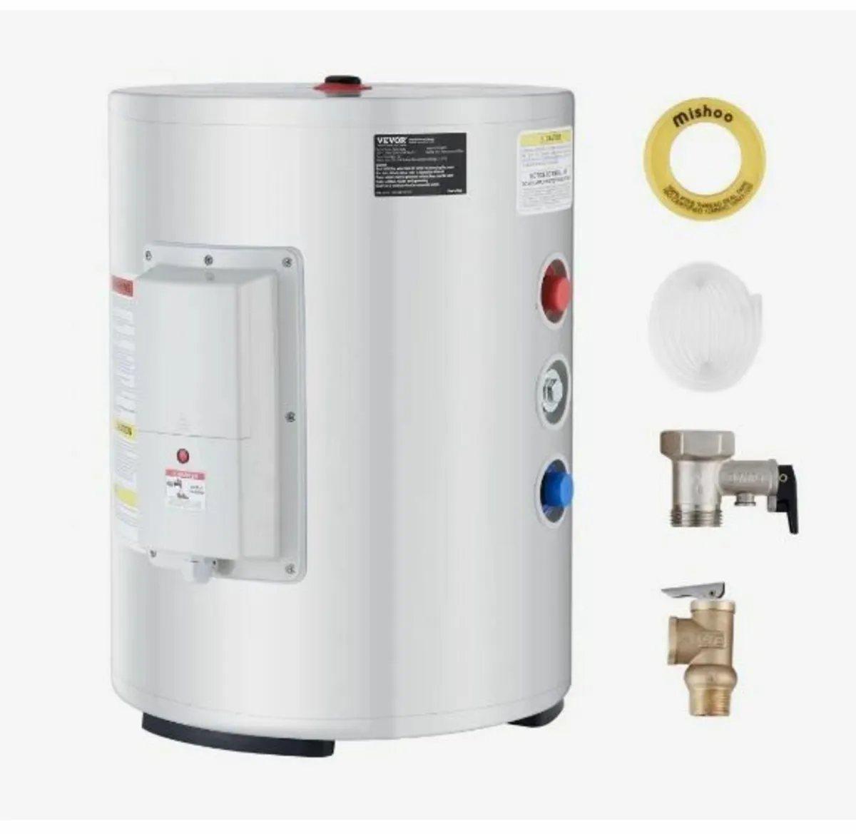 Electric Water Heater, 10 Gallon Tank Instant Hot - Image 1