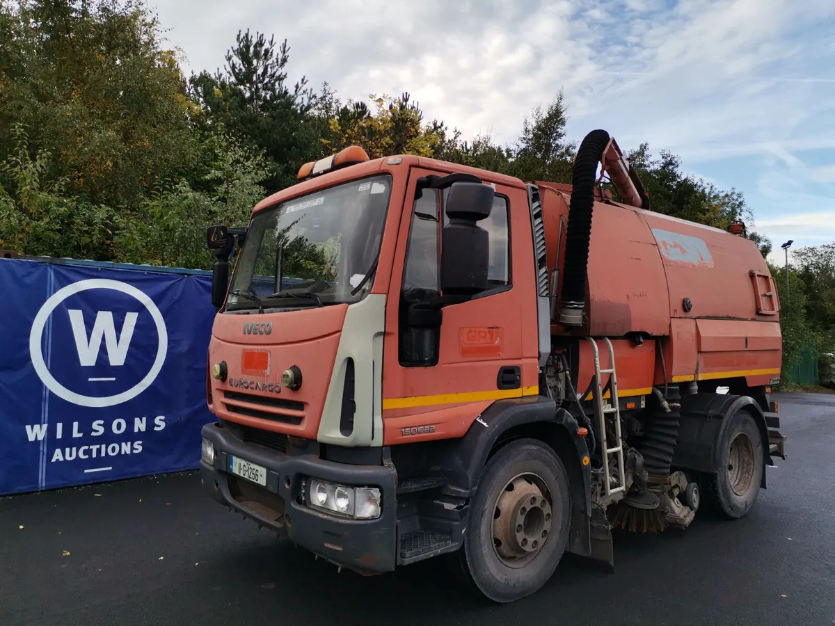 2011 Iveco Daily 150E22 K Sweeper For Auction - Image 1
