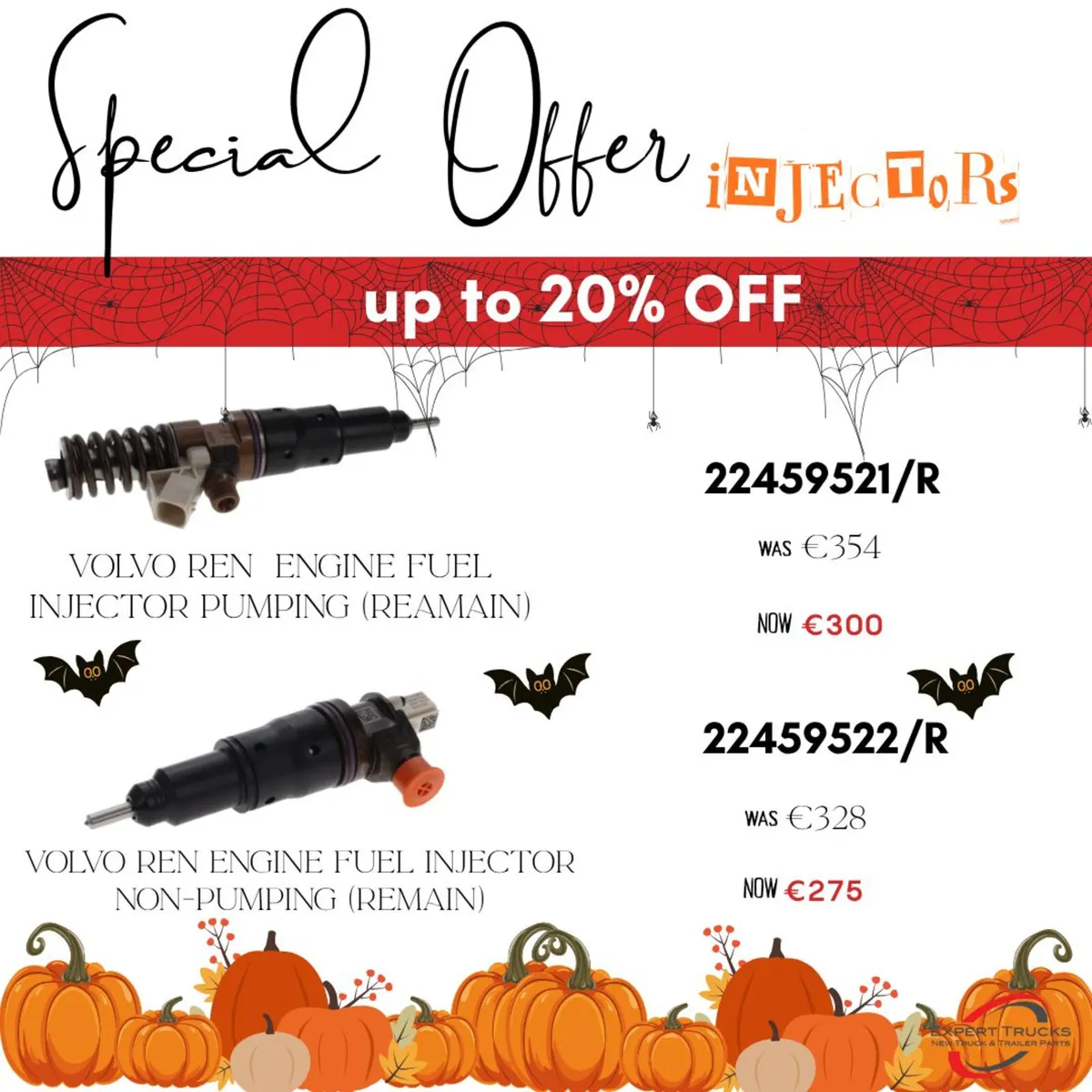20% OFF INJECTORS | Expert Trucks