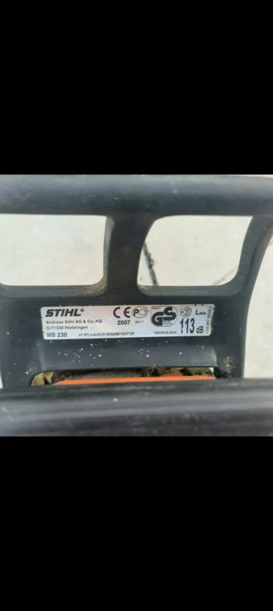 Stihl Chainsaw MS-230 - Image 4