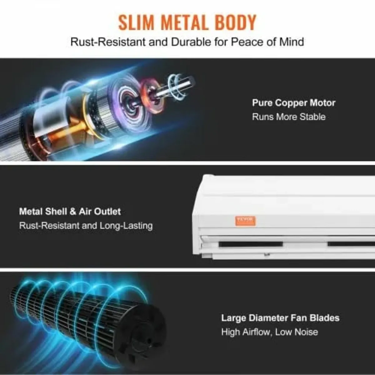 1.5m Commercial Indoor Air Curtain Super Power 2 S - Image 3