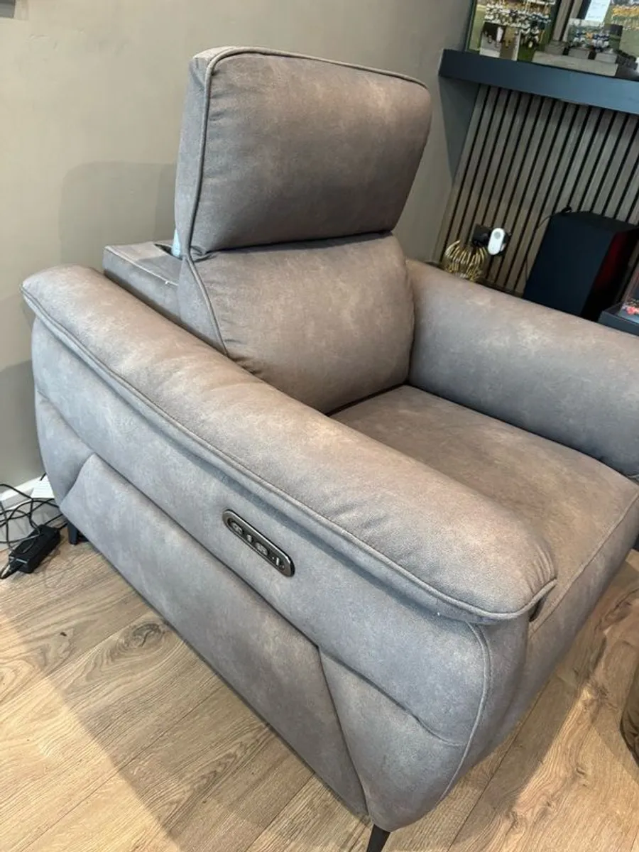 Carlton Power Recliner seat (Dexter mocha) - Image 2