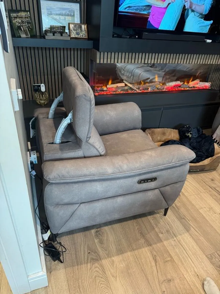 Carlton Power Recliner seat (Dexter mocha) - Image 4